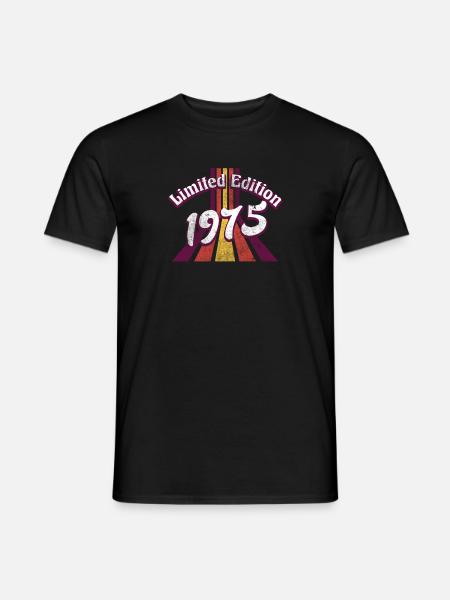 Edition Limitée 1975 Millésime - T-shirt homme - noir