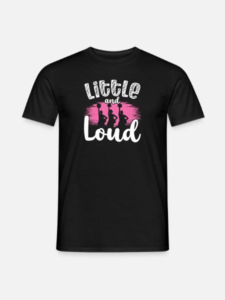 Petit et bruyant cheerleading gymnastique Sport - T-shirt homme - noir