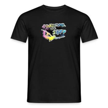 Awesome since 1977. Wakeboard Lifestyle Vintage - Männer T-Shirt - Schwarz - Vorne - AI Model Male 178 light (178cm)