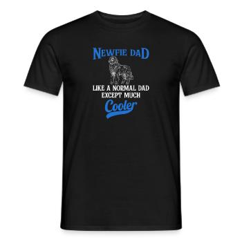 Terre-Neuve Chien de Terre-Neuve - T-shirt homme - noir - Devant - AI Model Male 178 light (178cm)