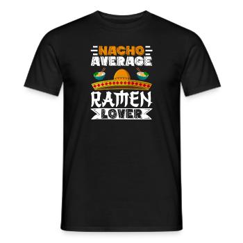 Cinco de Mayo Nacho Average Ramen Lover Mexicanisc - T-shirt homme - noir - Devant - AI Model Male 178 light (178cm)