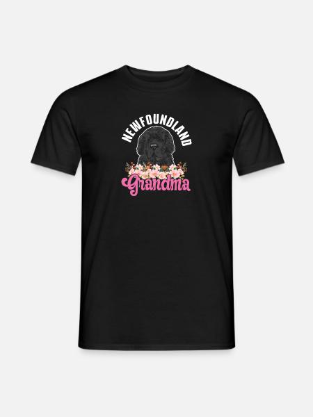 Newfoundland Newfoundland Dog - Men's T-Shirt - black