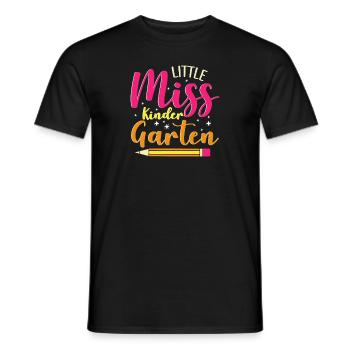 Miss Kindergarten First Day Pre School - Männer T-Shirt - Schwarz - Vorne - AI Model Male 178 light (178cm)
