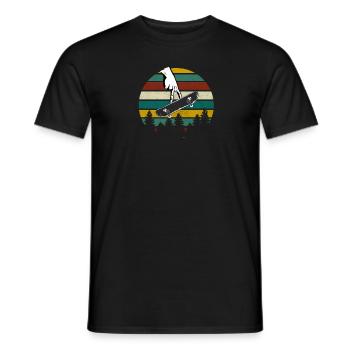 Fingerboarding Shirt, Fingerboard Shirt, Fingerboa - Men's T-Shirt - black - Front - AI Model Male 178 light (178cm)