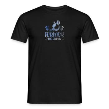 Ancienne Sirène - T-shirt homme - noir - Devant - AI Model Male 178 light (178cm)