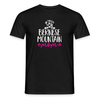 Bernese Mountain Dog - Men's T-Shirt - black - Front - AI Model Male 178 light (178cm)
