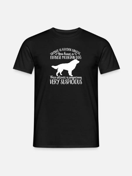 Bernese Mountain Dog - Men's T-Shirt - black