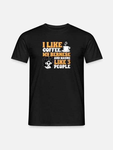 Bouvier bernois - T-shirt homme - noir