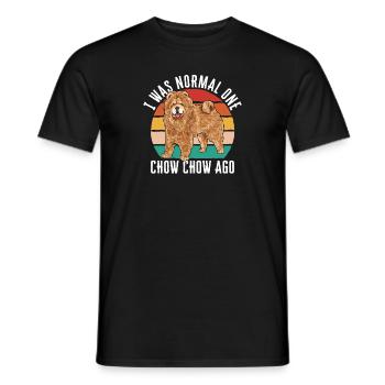 Chow Chow Hund - Männer T-Shirt - Schwarz - Vorne - AI Model Male 178 light (178cm)