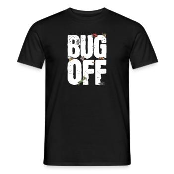 Insect collectors, insects, beetle lovers, entomologists - Men's T-Shirt - black - Front - AI Model Male 178 light (178cm)