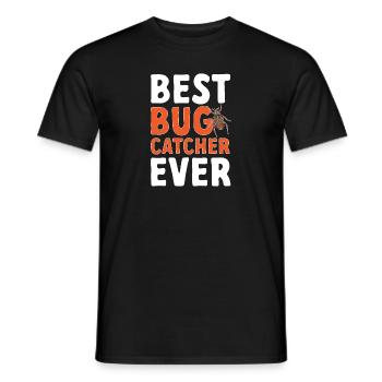 Insect collectors, insects, beetle lovers, entomologists - Men's T-Shirt - black - Front - AI Model Male 178 light (178cm)