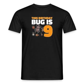 Insect collectors, insects, beetle lovers, entomologists - Men's T-Shirt - black - Front - AI Model Male 178 light (178cm)