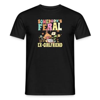 Champignon opossum sauvage de l’ex-petite amie de quelqu’un - T-shirt homme - noir - Devant - AI Model Male 178 light (178cm)
