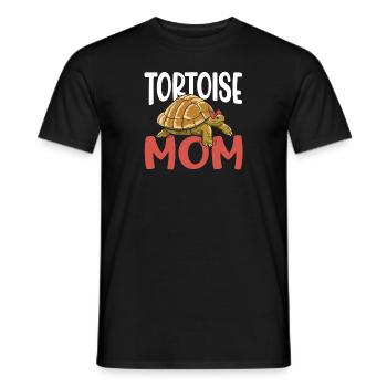 Femmes Tortue reptile Fête des mères Tortue Maman - T-shirt homme - noir - Devant - AI Model Male 178 light (178cm)