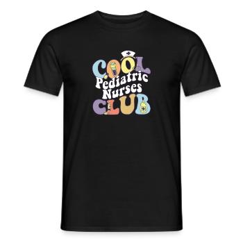 Cool Pediatric Nurses Club Pedia Squad Pediatrist - Männer T-Shirt - Schwarz - Vorne - AI Model Male 178 light (178cm)