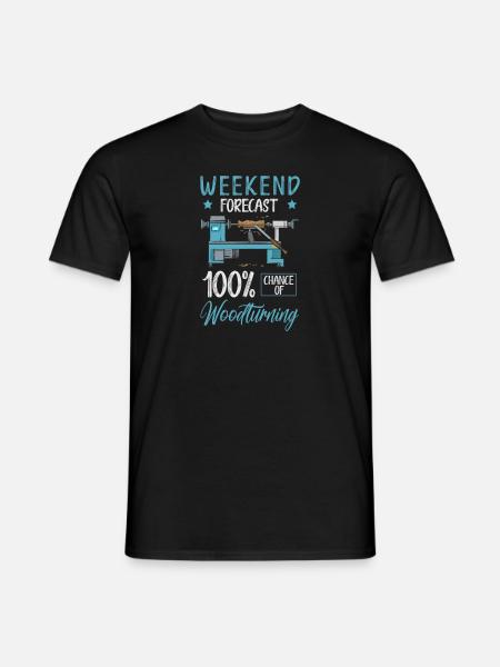 Turning Wood Lathe Lathe - Men's T-Shirt - black