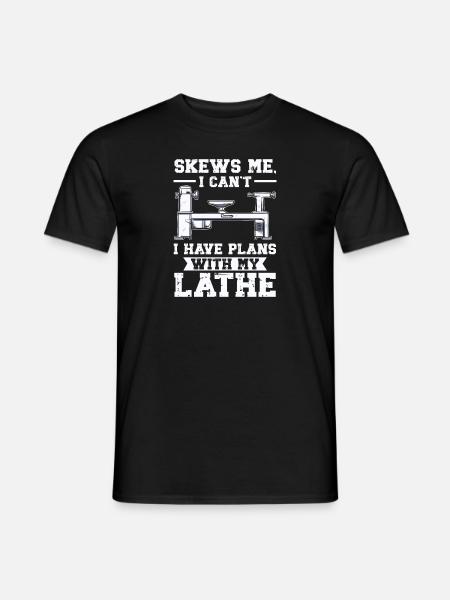 Turning Wood Lathe Lathe - Men's T-Shirt - black