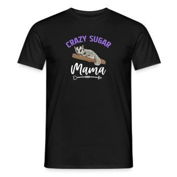 Short-headed glider Sugar Glider - Men's T-Shirt - black - Front - AI Model Male 178 light (178cm)
