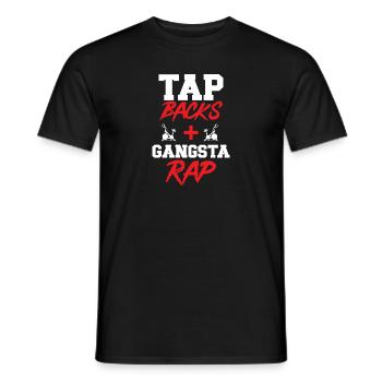 Indoor Cycling Bike Workout - Men's T-Shirt - black - Front - AI Model Male 178 light (178cm)