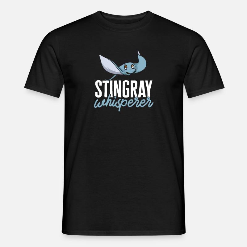 Stingrays Manta Rays Ocean Rays - Men's T-Shirt - black