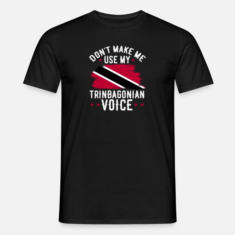 Drapeau de Trinité-et-Tobago - T-shirt homme - noir