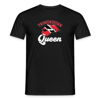 Drapeau de Trinité-et-Tobago - T-shirt homme - noir - Devant - AI Model Male 178 light (178cm)