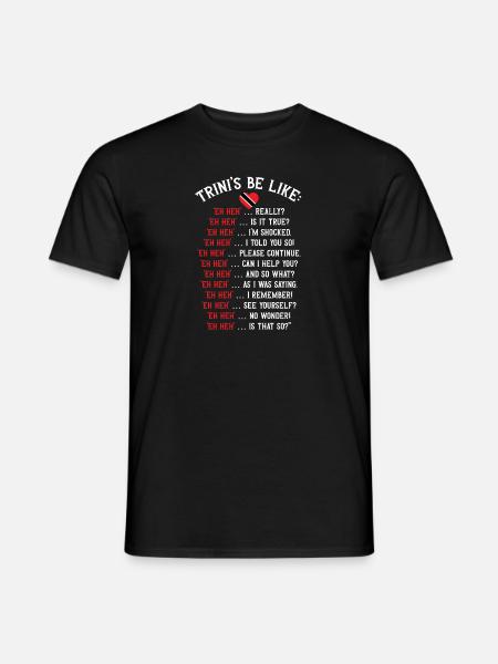 Drapeau de Trinité-et-Tobago - T-shirt homme - noir