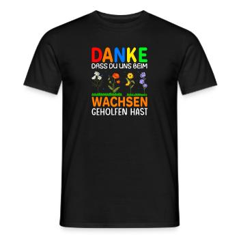 Erzieherin Kindergarten Abschiedsgeschenkidee - Männer T-Shirt - Schwarz - Vorne - AI Model Male 178 light (178cm)