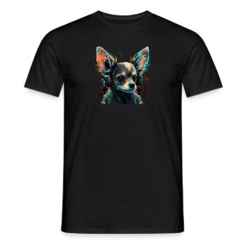 Chihuahua - Electronic Music Techno Festival - T-skjorte herre - svart - Foran - AI Model Male 178 light (178cm)