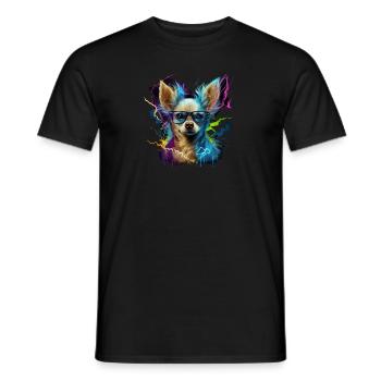 Chihuahua - Electronic Music Techno Festival - T-skjorte herre - svart - Foran - AI Model Male 178 light (178cm)