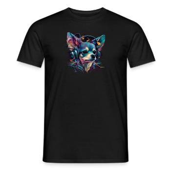 Chihuahua - Electronic Music Techno Festival - T-skjorte herre - svart - Foran - AI Model Male 178 light (178cm)