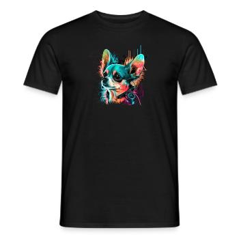 Chihuahua - Electronic Music Techno Festival - T-skjorte herre - svart - Foran - AI Model Male 178 light (178cm)