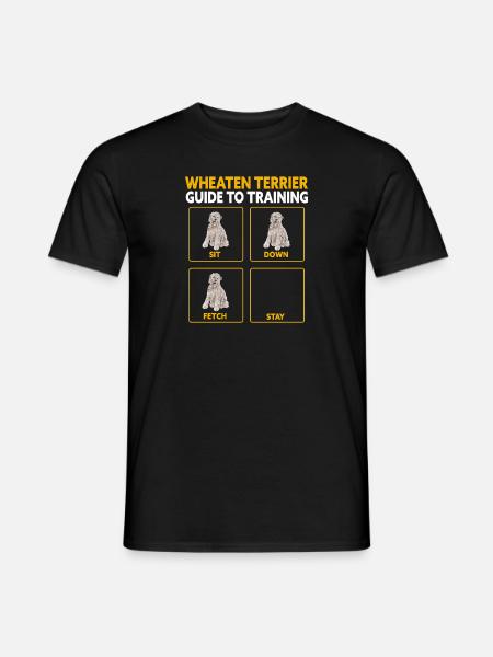 Terrier irlandais à enrobage doux - T-shirt homme - noir