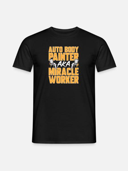 Body Painter Car Painter Painter - T-shirt homme - noir