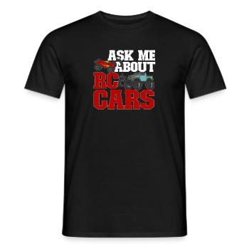 RC Car Ferngesteuertes Auto - Männer T-Shirt - Schwarz - Vorne - AI Model Male 178 light (178cm)