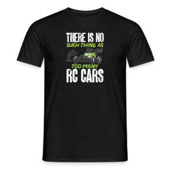 RC Car Ferngesteuertes Auto - Männer T-Shirt - Schwarz - Vorne - AI Model Male 178 light (178cm)
