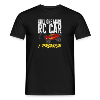 RC Car Ferngesteuertes Auto - Männer T-Shirt - Schwarz - Vorne - AI Model Male 178 light (178cm)
