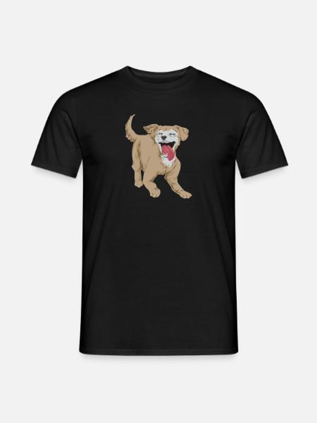Chiweenie Chien - T-shirt homme - noir