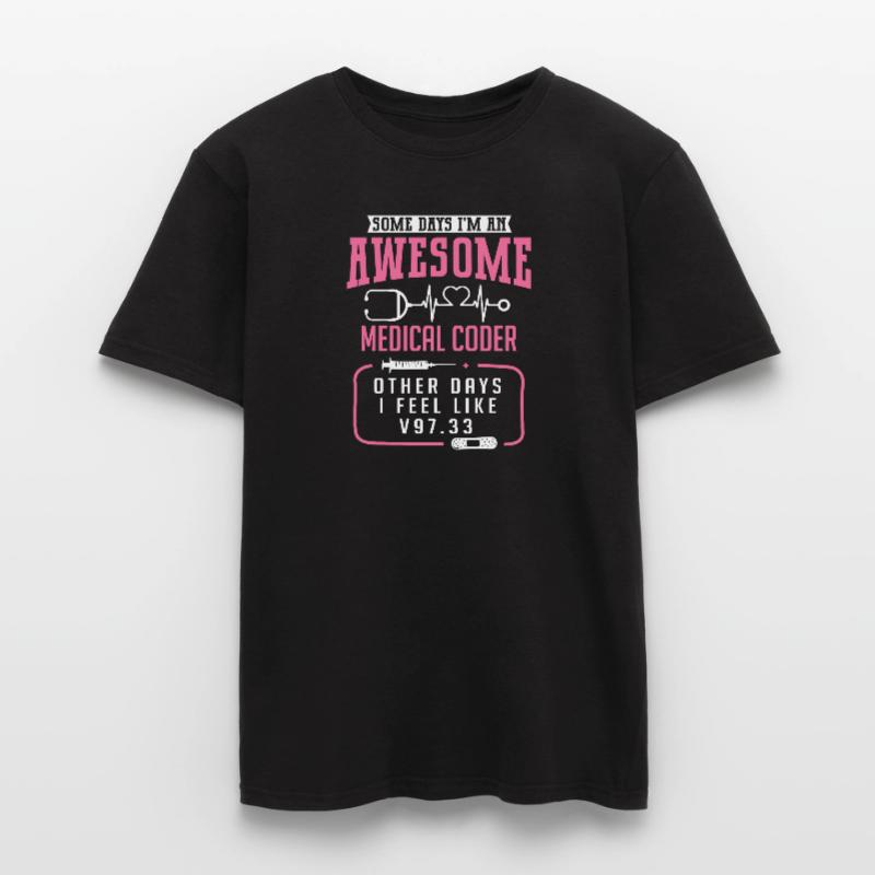 Medical Coder Coding Specialist Men's T-Shirt