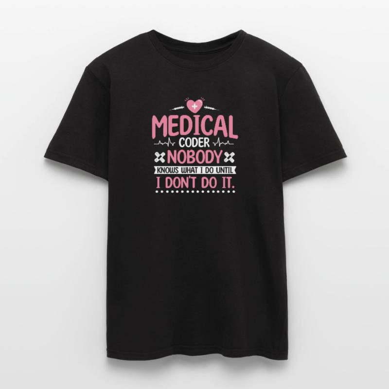Medical Coder Coding Specialist Men's T-Shirt