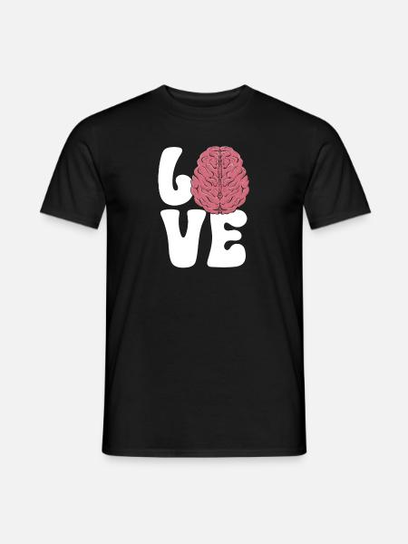 Neurology, Nurse, Brain, Neurologist - Men's T-Shirt - black