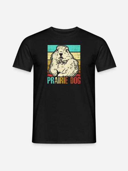 Prairie dog - Men's T-Shirt - black