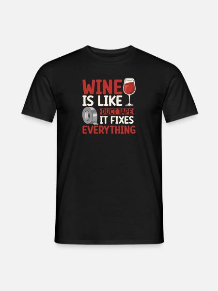 Nastro adesivo Nastro adesivo Nastro adesivo artigianale - T-shirt uomo - nero