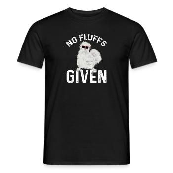 Seidenhuhn Poulet soyeux - T-shirt homme - noir - Devant - AI Model Male 178 light (178cm)