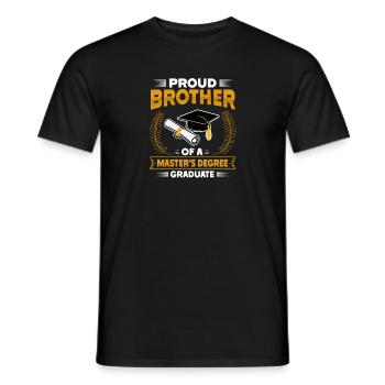 Master Etudes Master - T-shirt homme - noir - Devant - AI Model Male 178 light (178cm)