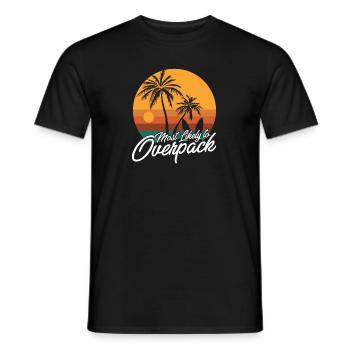 Most Likely To Overpack Matching Family Cruise - Männer T-Shirt - Schwarz - Vorne - AI Model Male 178 light (178cm)