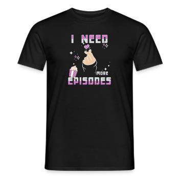 K-Drama Liebhaber Lustig KDrama Mutter - Männer T-Shirt - Schwarz - Vorne - AI Model Male 178 light (178cm)