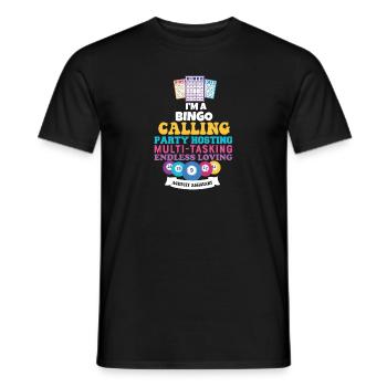 Proud Activity Assistant Appreciation - Männer T-Shirt - Schwarz - Vorne - AI Model Male 178 light (178cm)