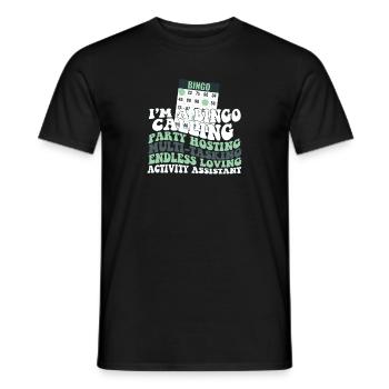Proud Activity Assistant Appreciation - Männer T-Shirt - Schwarz - Vorne - AI Model Male 178 light (178cm)