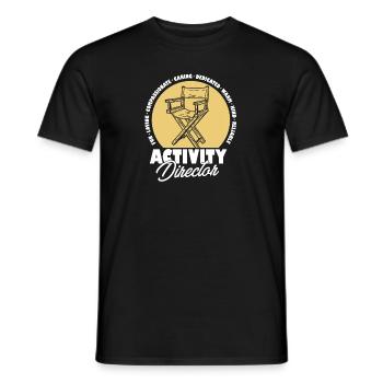 Proud Activity Director Appreciation Professional - Männer T-Shirt - Schwarz - Vorne - AI Model Male 178 light (178cm)